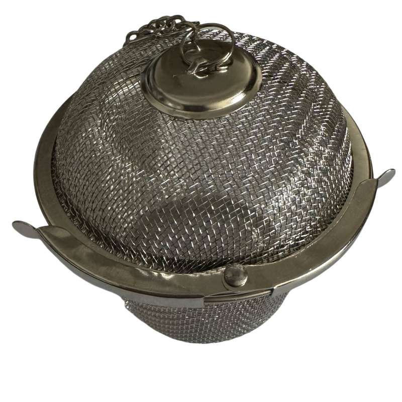 1pc Stainless Steel Tea Infuser Ball Metal Seasoning Strainer for Kitchen and Restaurant Use