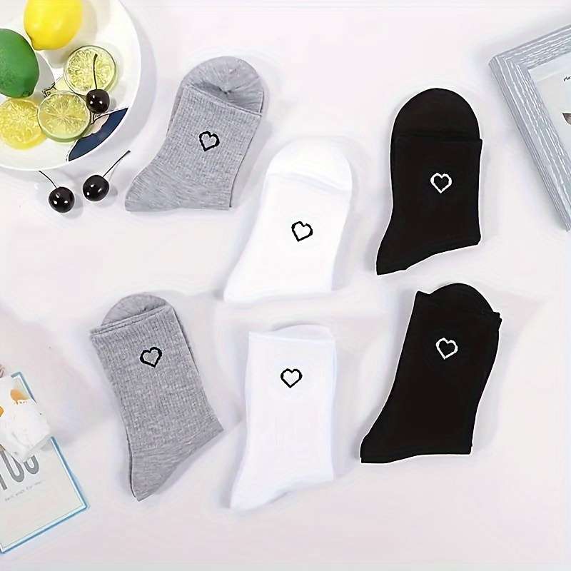 Sock Mixed Color   6 Pairs  One Size