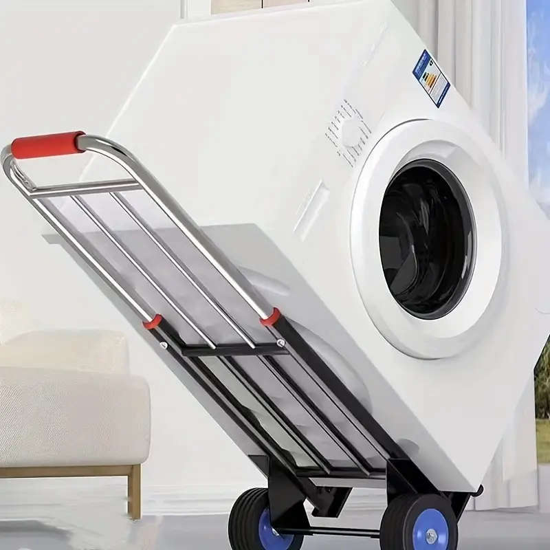 Height-Adjustable Folding Trolley