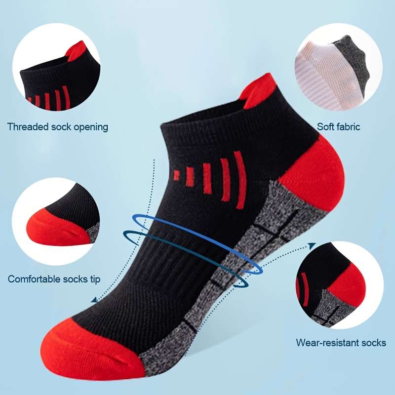 6 Pairs Mixed Colors One Size High Elastic Socks