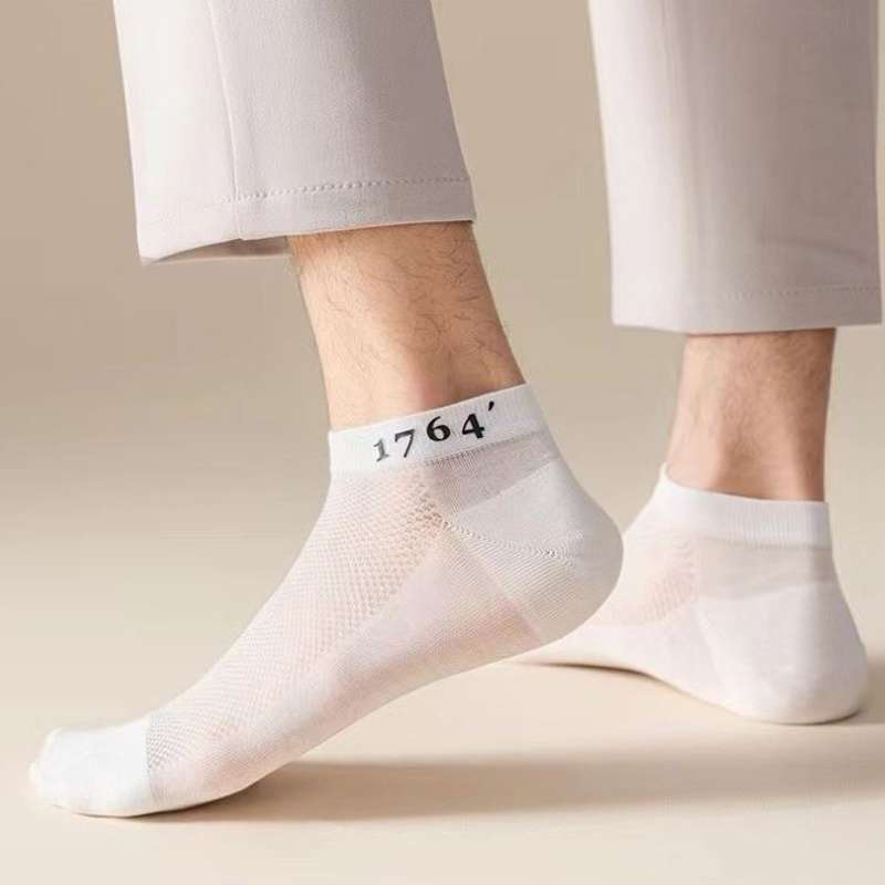 5 Pairs One Size High Elastic Socks
