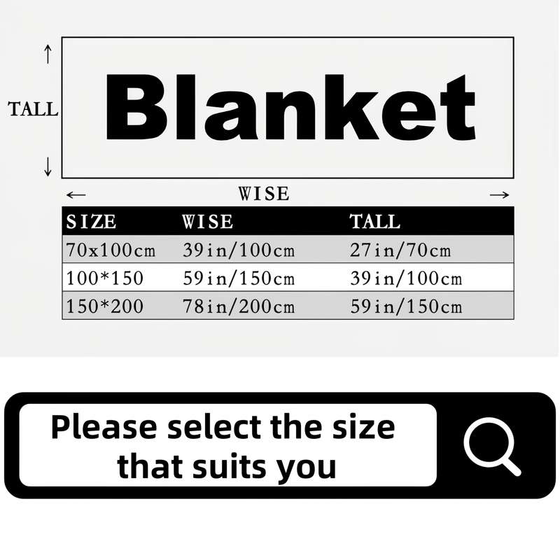 1ps Blanket Color Green size 100x150cm