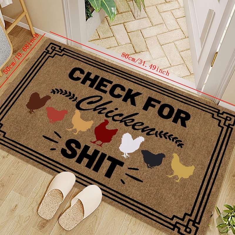 1Pc 23.6x35.4inch 60x90cm Floor Mat