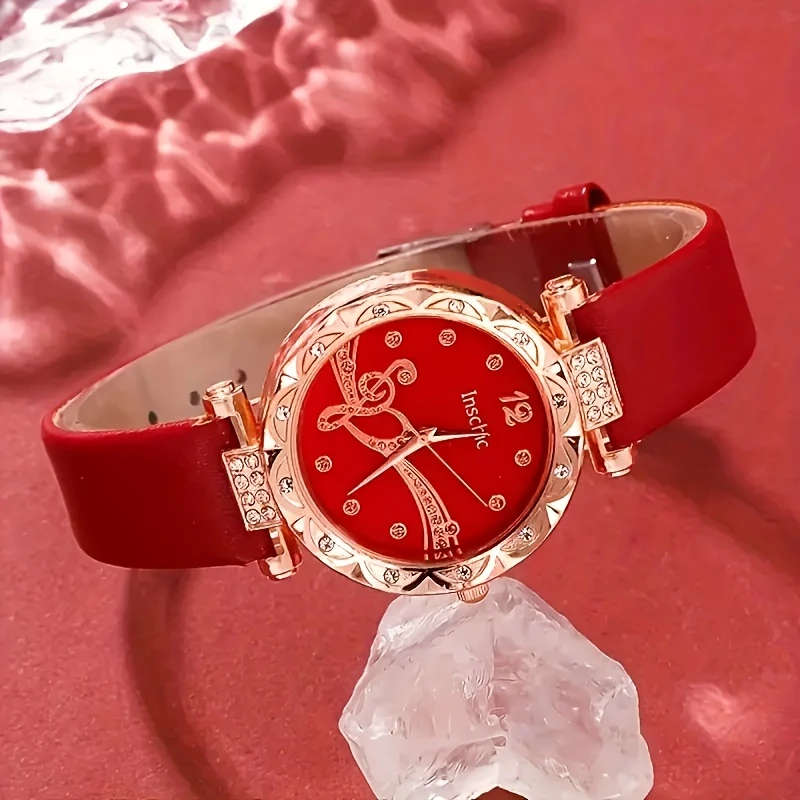 6pcs set Women's Watch Set Exquisite Women's Quartz Watch and Accessories Does Not Include Watch Box