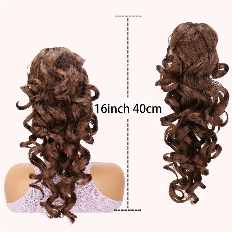 1Pc Mixed Color 40.64cm Fashion Design Wig