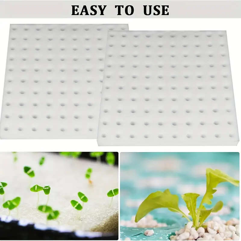 100 Packs Of Hydroponic Sponge Planting Tools