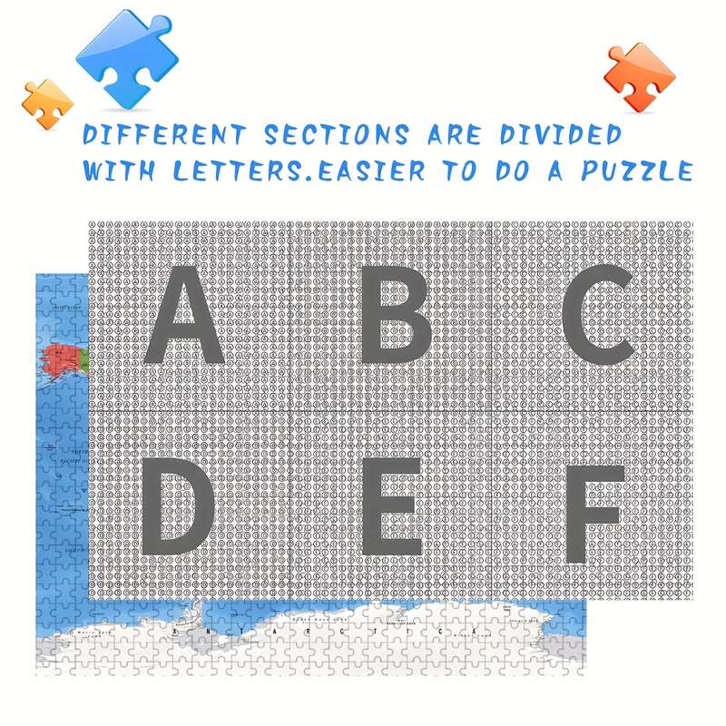 1000 Piece Paper Jigsaw Puzzle For Adults
