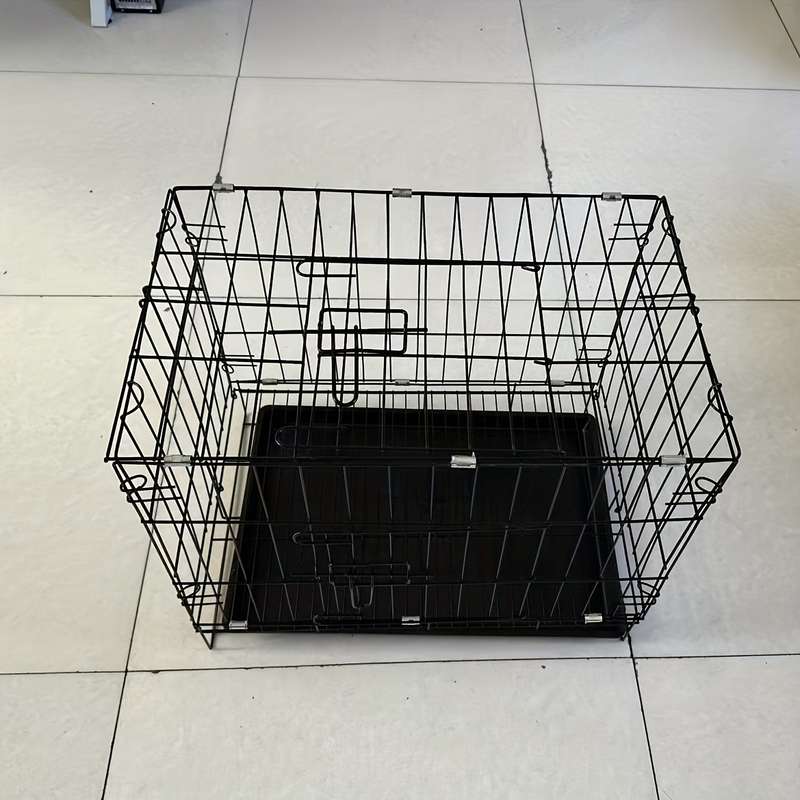 1pc Coffee color size Size:S 73*73*43cmPet Cage