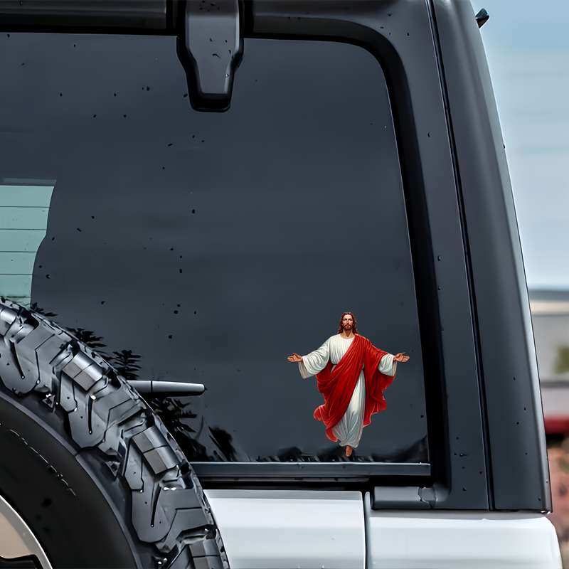 1pc Jesus Christian Themed Stickers