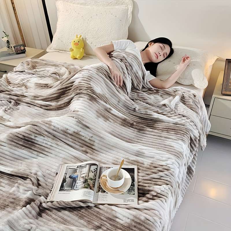 1ps Blanket Color Snowy Gray size 70cmx100cm