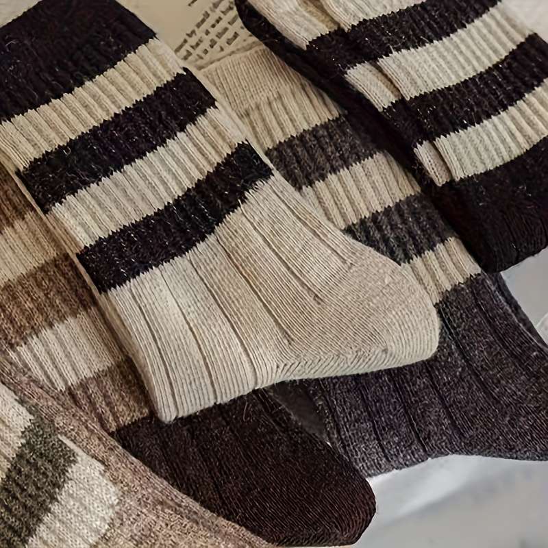 Sock Mixed Color   5 Pairs  One Size