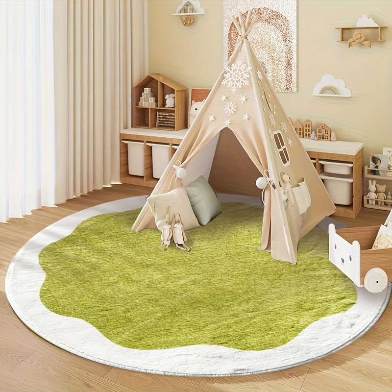 1Pc Green 60x60cm 23.6x23.6inch Floor Mat