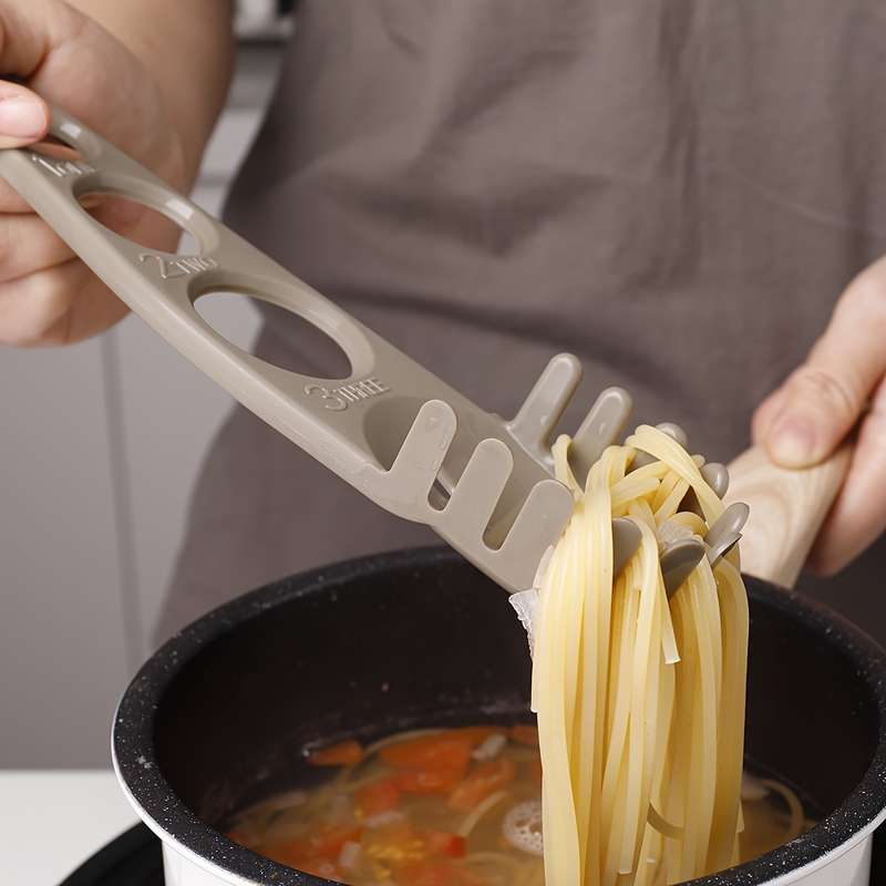 1pc Creative PP Powder Spoon Multifunctional 3-hole Powder Measuring Spoon Household Noodle Spo