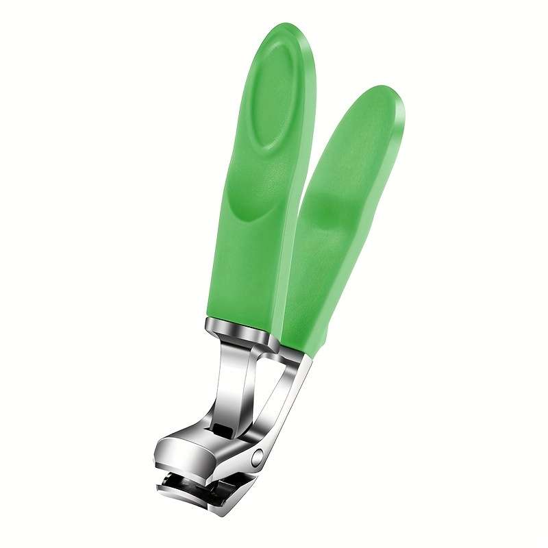 1pcs In-stock Stainless Steel Nail Clippers Heavy-duty Nail Clippers Curved Design Large Openin