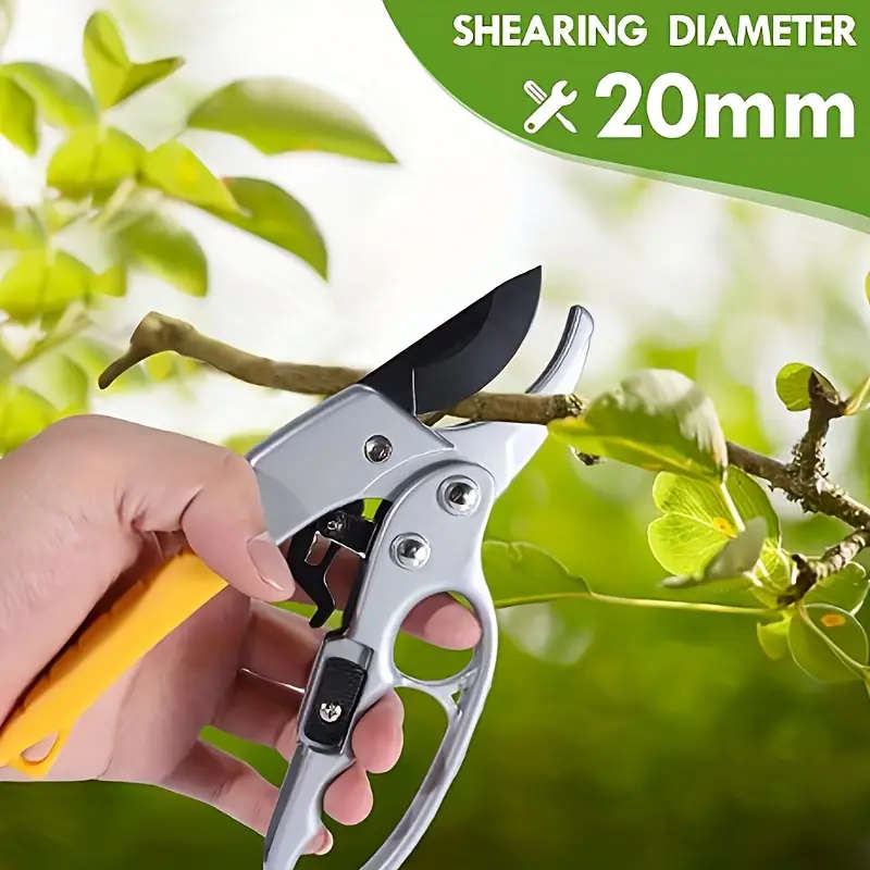 Manual Gardening Pruning Shears High Carbon Steel Gardening Shears