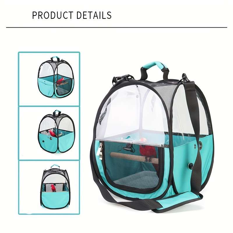 1pc Green Add stick Add plate Add sunshade Pet Bag