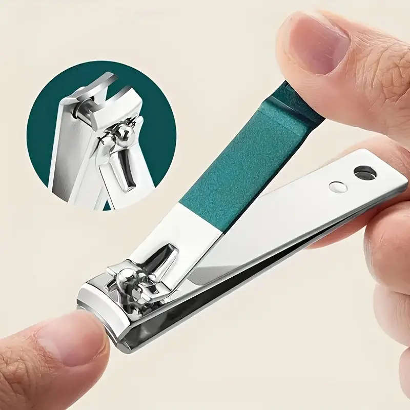 18pcs set Classic Manicure Kit Stainless Steel Portable Nail Clippers Fingernail Toenail Cutter With