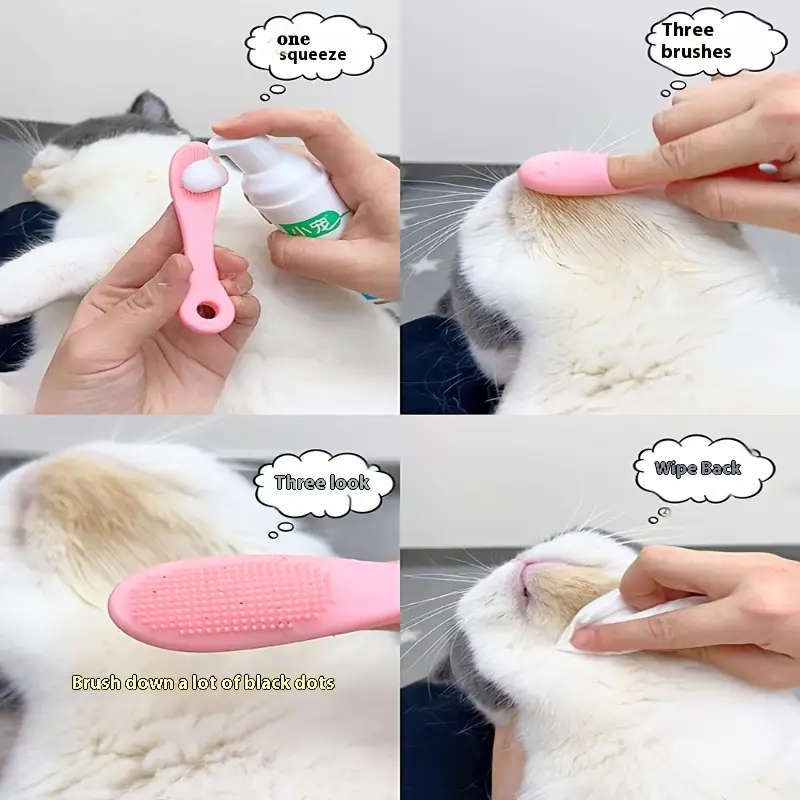 Cat Chin Cleaning Brushes