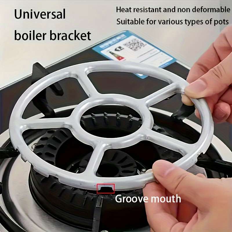 1pc Heavy-Duty Metal Gas Stove Burner Grate Anti-Slip Multi-Claw Design Perfect for Small P