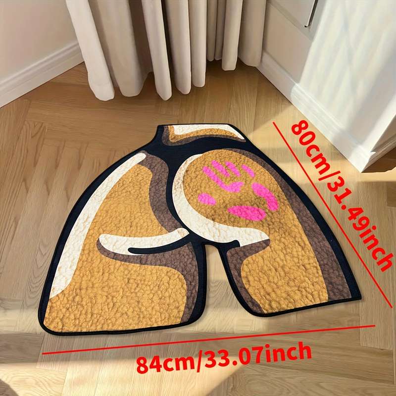 1Pc 31.49X33.07inch 80x84cm Floor Mat