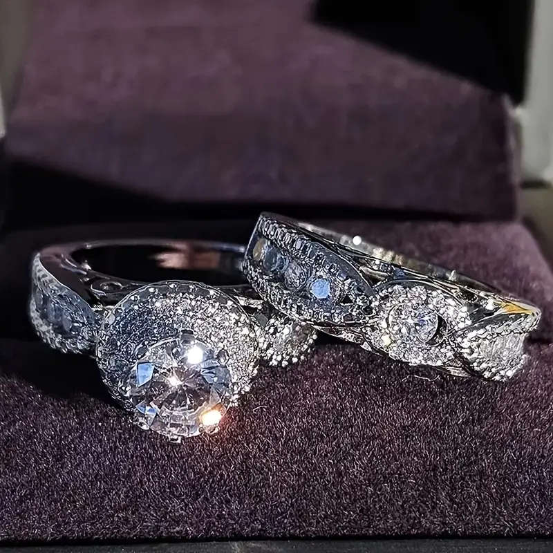 White Zirconia, Inspired Eternity Ring