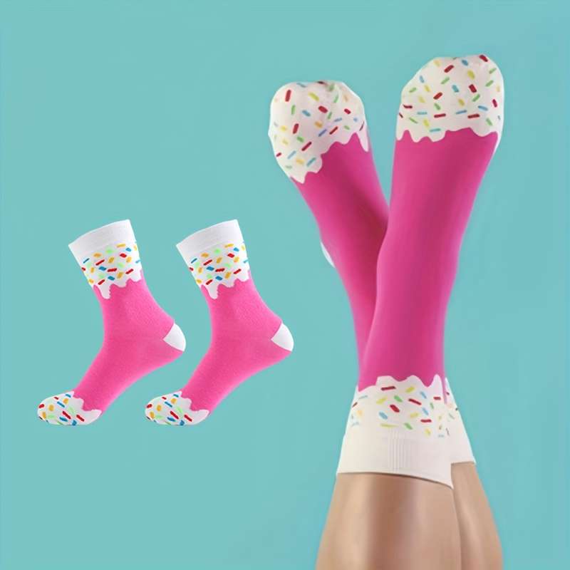 1 Pair Of Pineapple Socks One Size Socks
