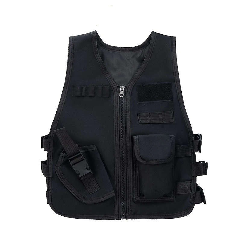 1pc Size S Youngsters's Outdoor Tactical Vest Summer Camp Camouflage Training Vest
