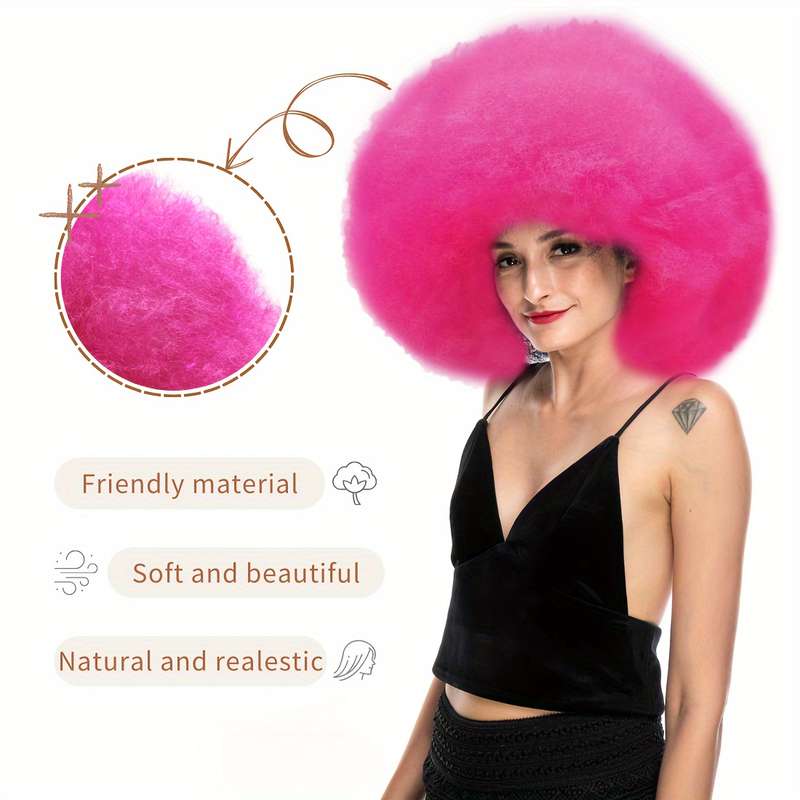 1Pc Rose Red 30.48cm Fashion Design Wig