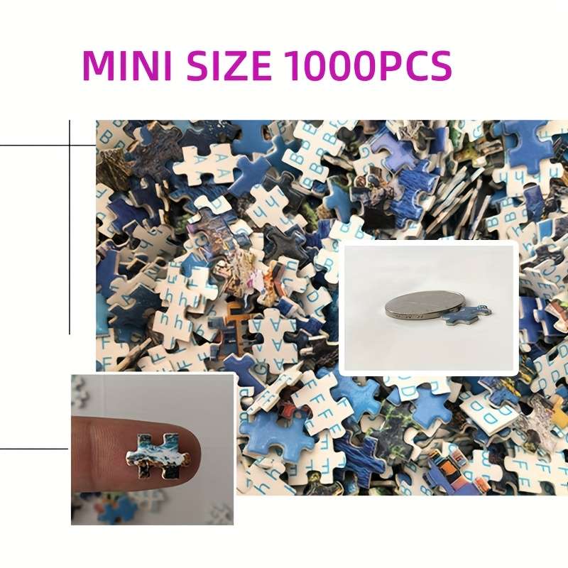 1000 Piece Paper Jigsaw Puzzle For Adults