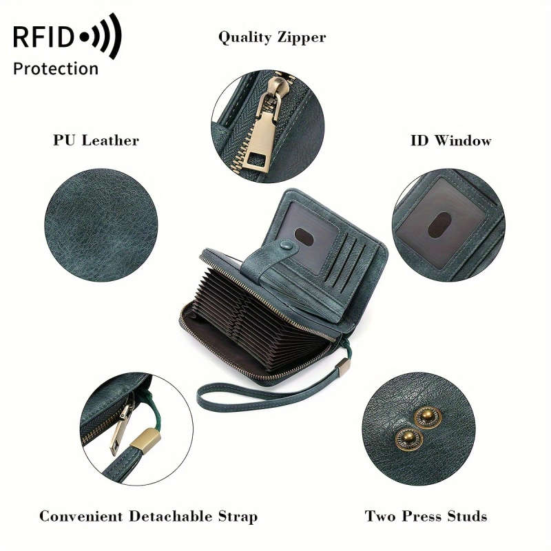 Fashion Zipper Card Holder