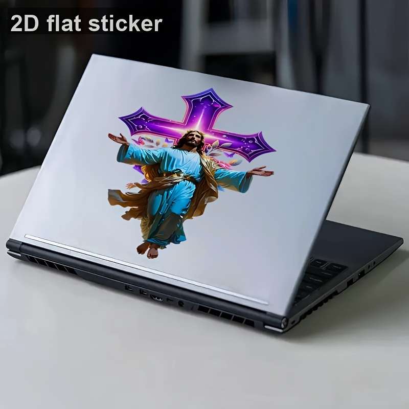 1pc Cartoon Jesus Christian Themed Stickers