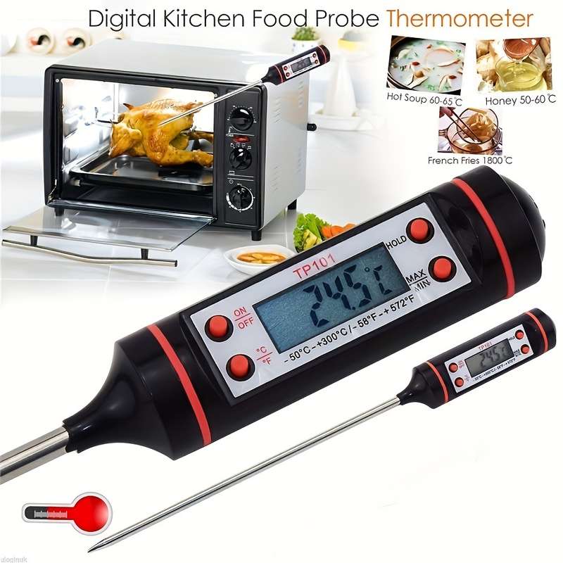 1 Piece Digital Thermometer 1 Piece Digital Food Thermometer