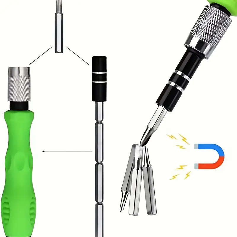 32-In-1 Precision Screwdriver Set with Mini Magnetic Bits for Phone Laptop And Mobile Repair