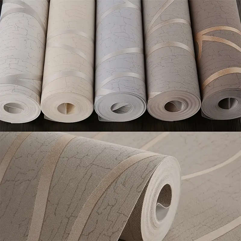 1 Roll Of Modern 3D Wallpaper Water Ripple Non-Woven Wallpaper