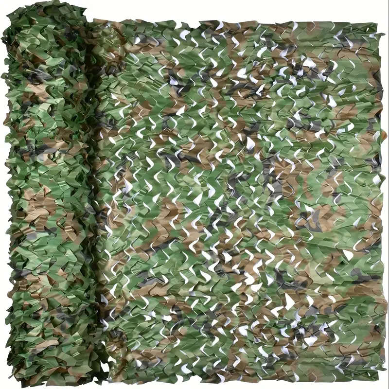 Versatile Woodland Camo Netting Roll Perfect for Hunting Camping Party Decor 2*2m