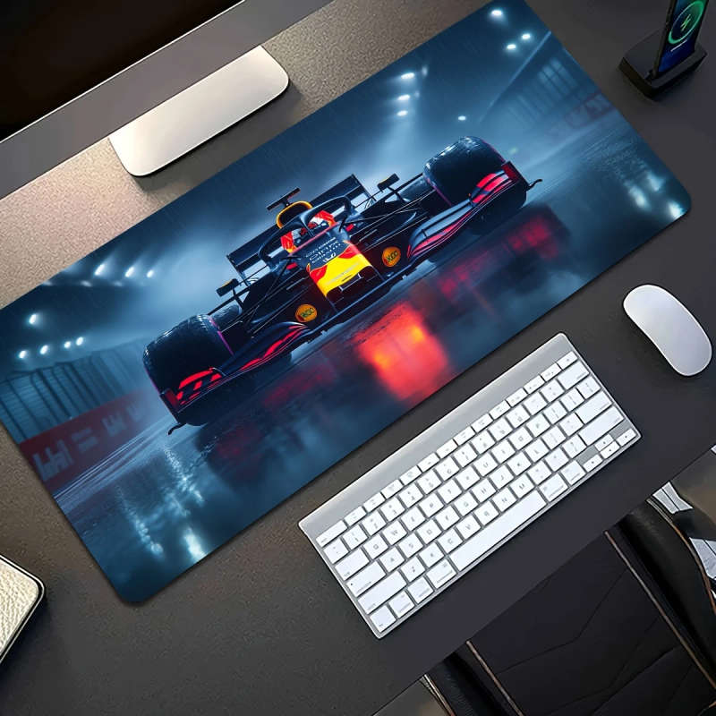 1pc 30x80cm F1 Racing Car Mouse Pad Durable Odorless Rubber Desk Accessory