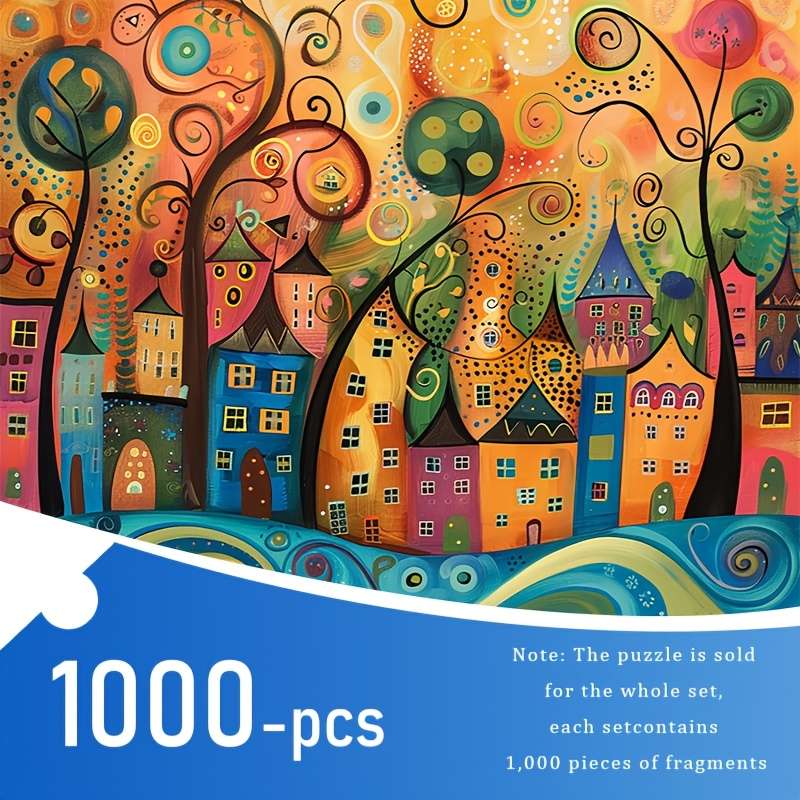 1000 Piece Mini Paper Jigsaw Puzzle