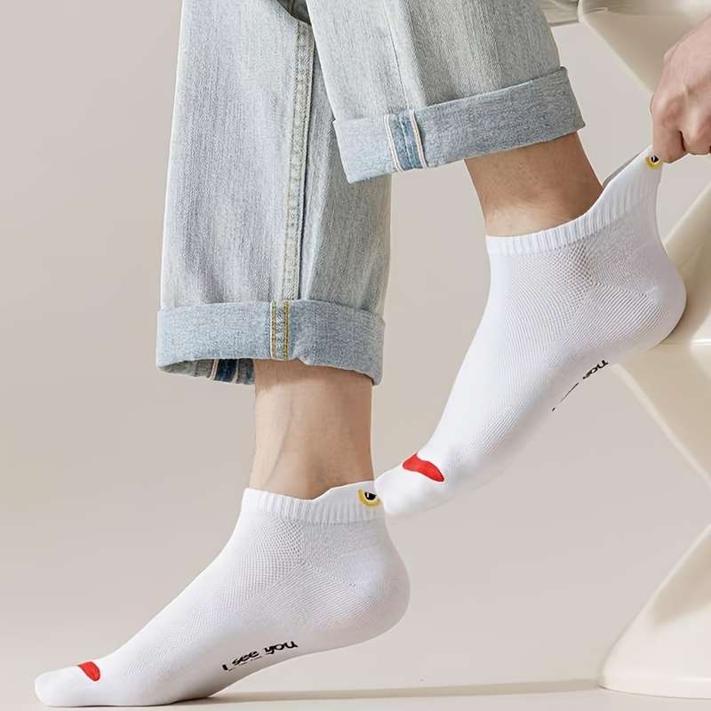 10 Pairs Of Mixed Colors One Size High Elastic Socks
