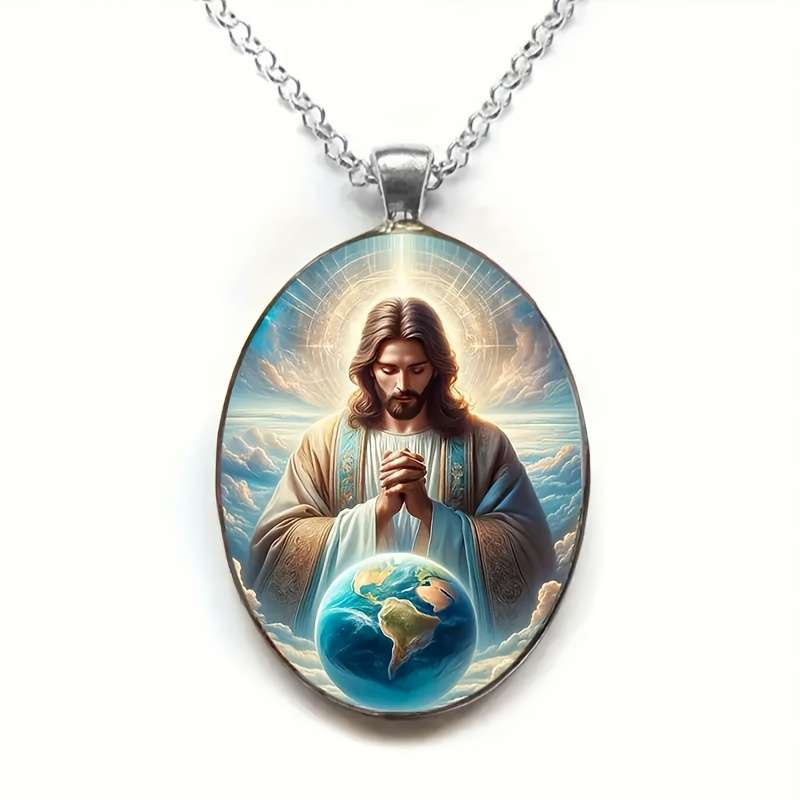 1pc Jesus Theme Pendant