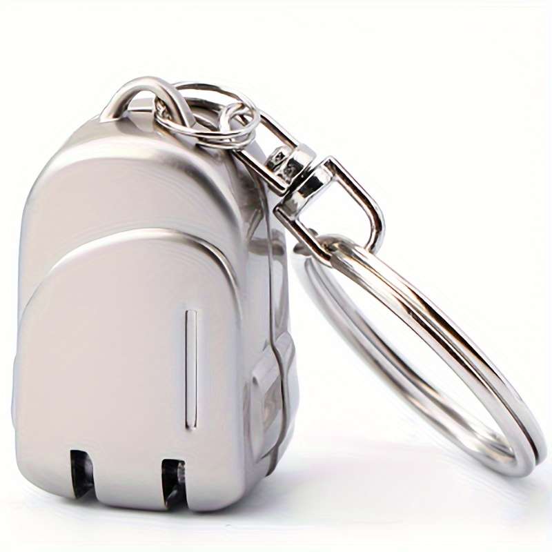 1pc Modern Stainless Steel Nail Clipper with Nail File Straight Blade Portable Clip-On Design
