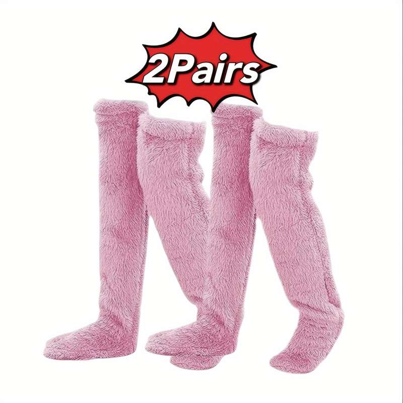 Sock Pink 2Pairs  One Size
