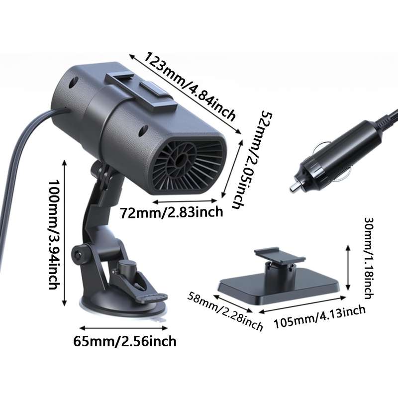 1pc Black  Heater