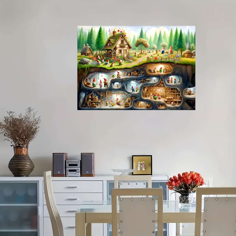 1000 Piece Paper Jigsaw Puzzle For Adults