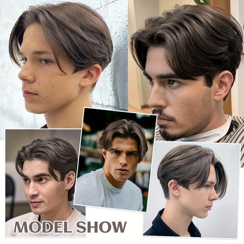1Pc Brownness 30.48cm Fashion Design Wig