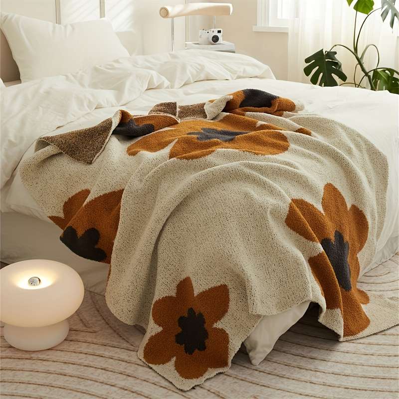 1ps Blanket Color Green White Edge size 150x200cm