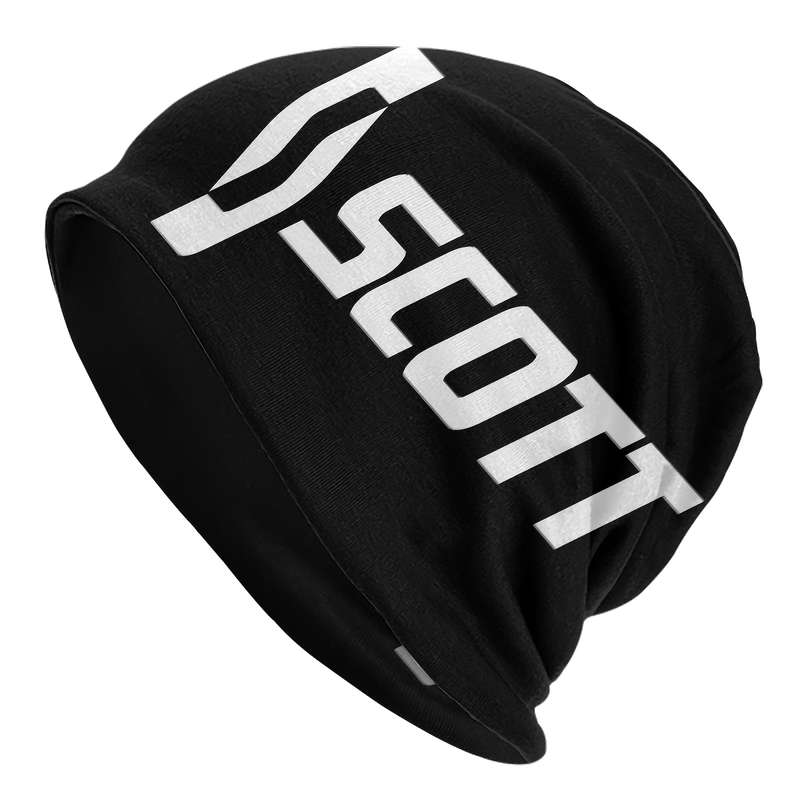 1pc Scott Beanie Hat Soft Polyester Blend Non-Woven Funky Style Stretchable Thin Bonnet for