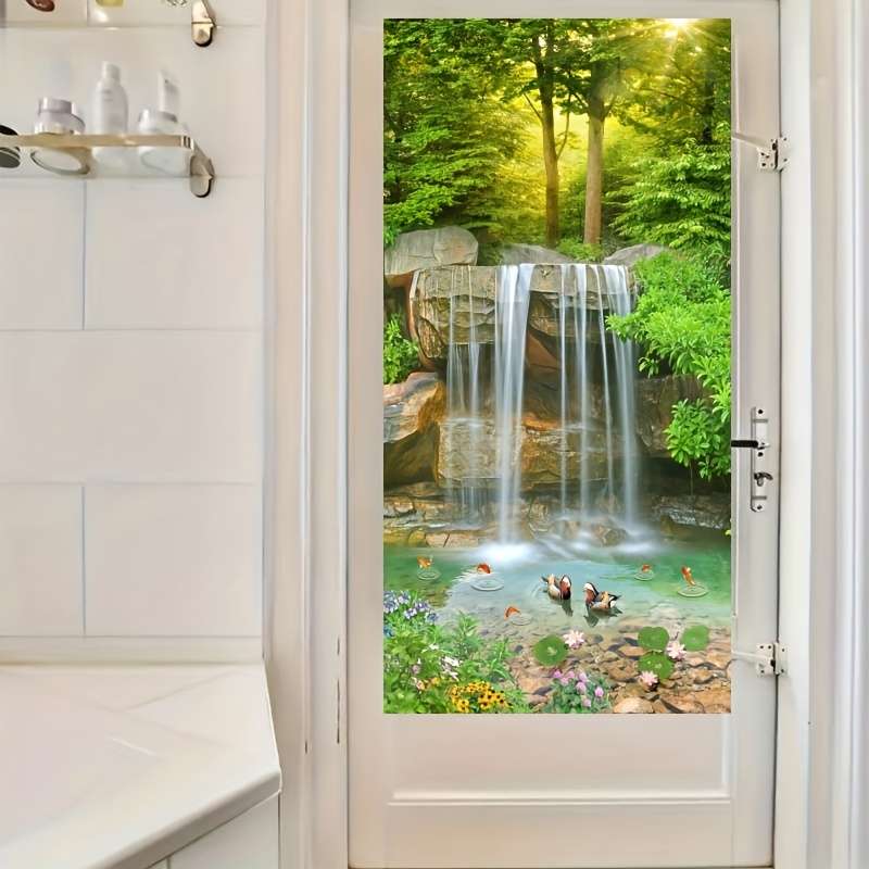 1pc Size 50x120cm Style TH108 Door Window Sticker