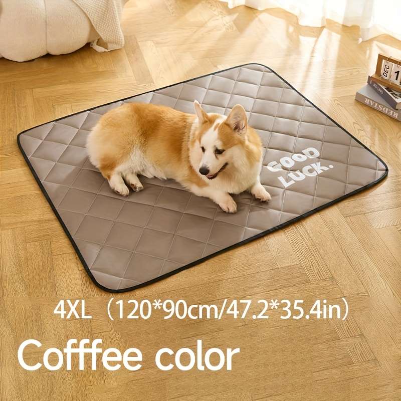 1piece Coffee Color Cooling Pad
