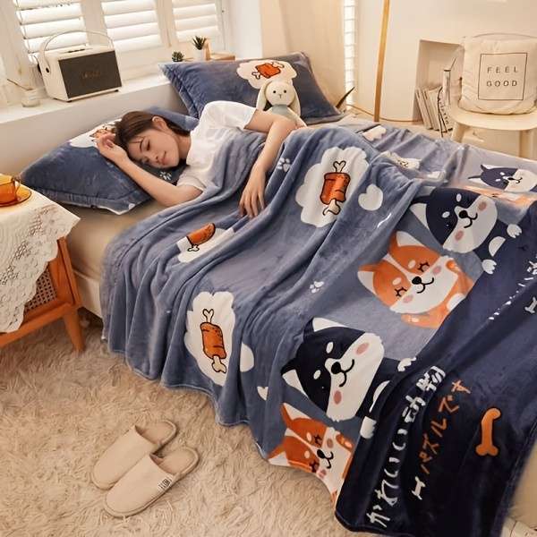 1ps Blanket Color Puppy size 180x200cm