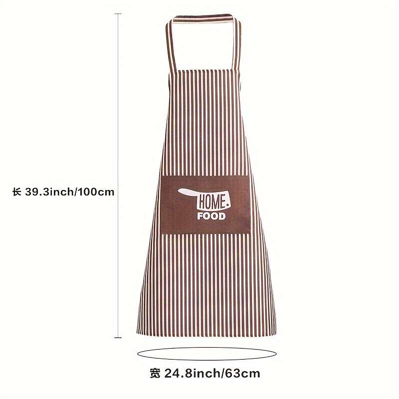 1pc Durable And Breathable Canvas Apron for Home Use Suitable for Both Men And Women Ideal for Co